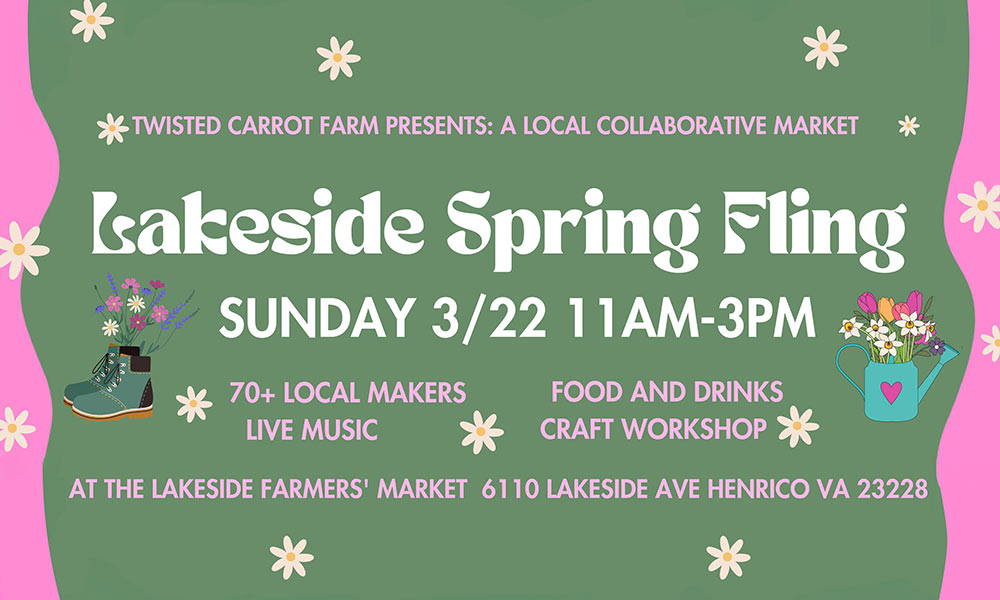 Lakeside Spring Fling on March 22 in Richmond, VA